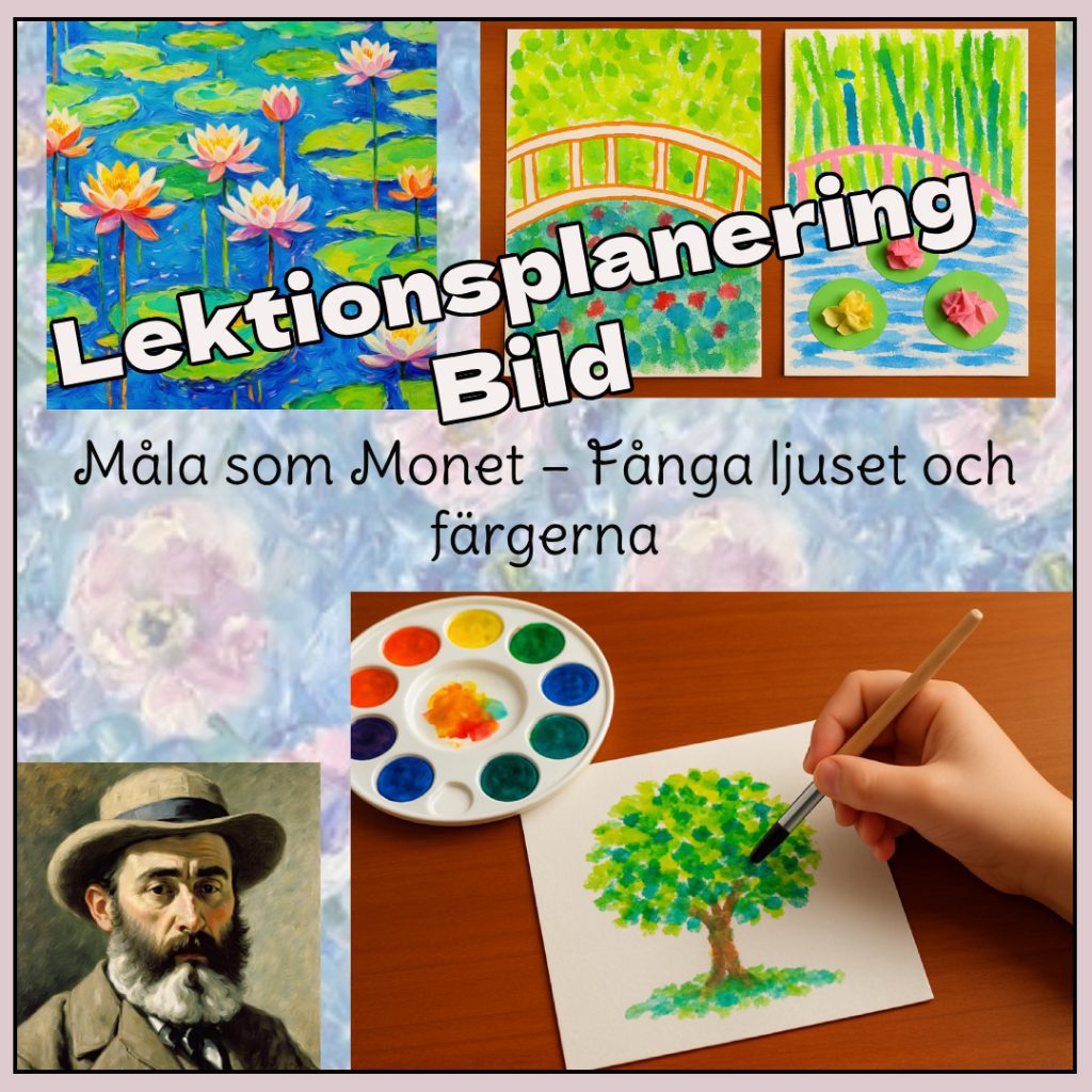 Bildlektion: Måla som Monet
