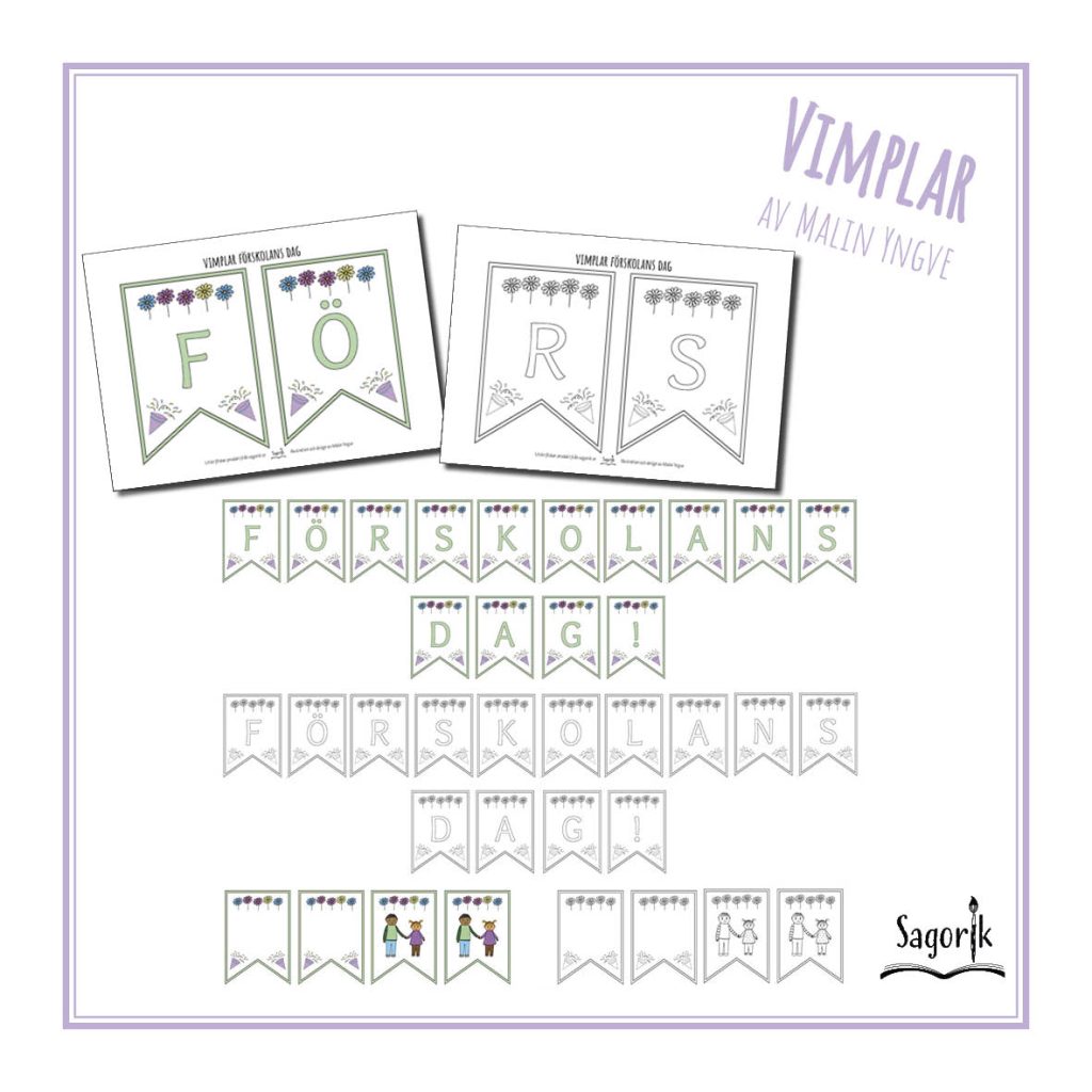 Vimplar Förskolans dag