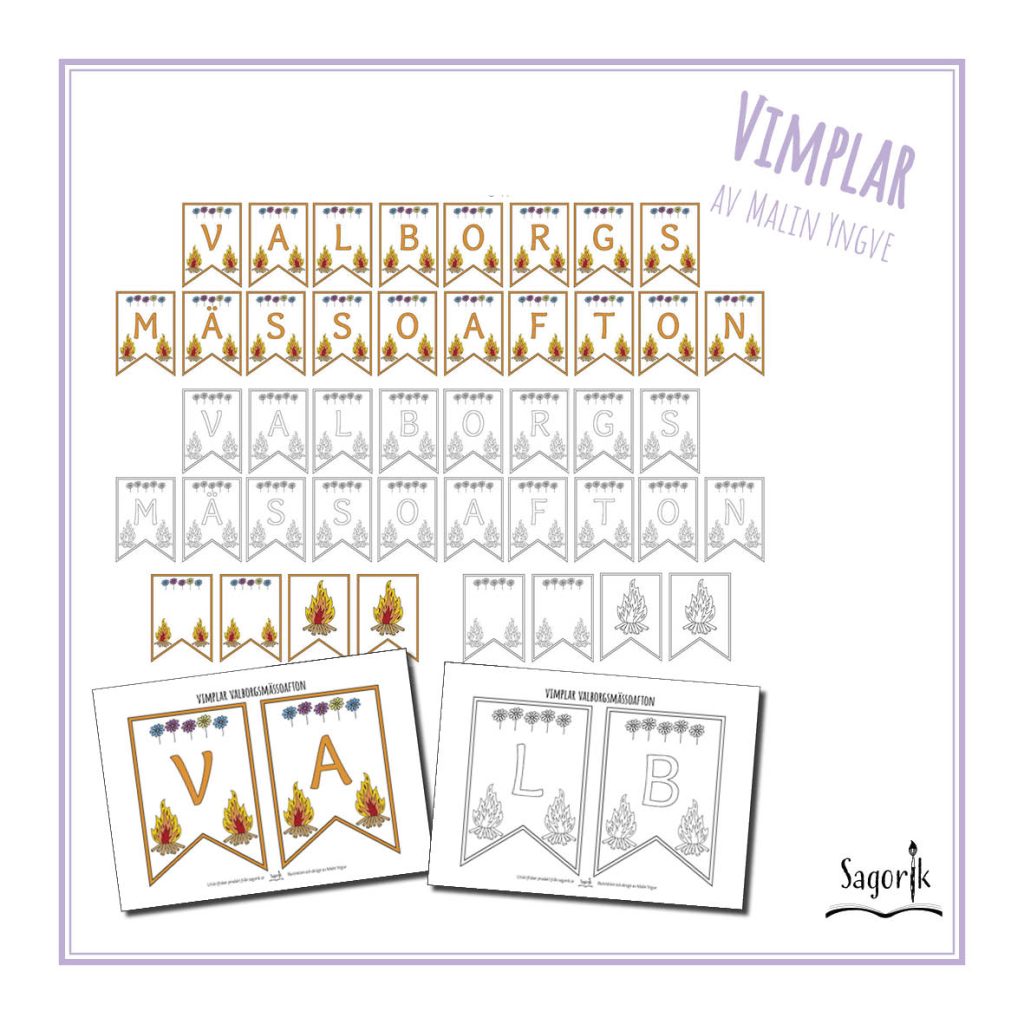 Vimplar Valborgsmässoafton