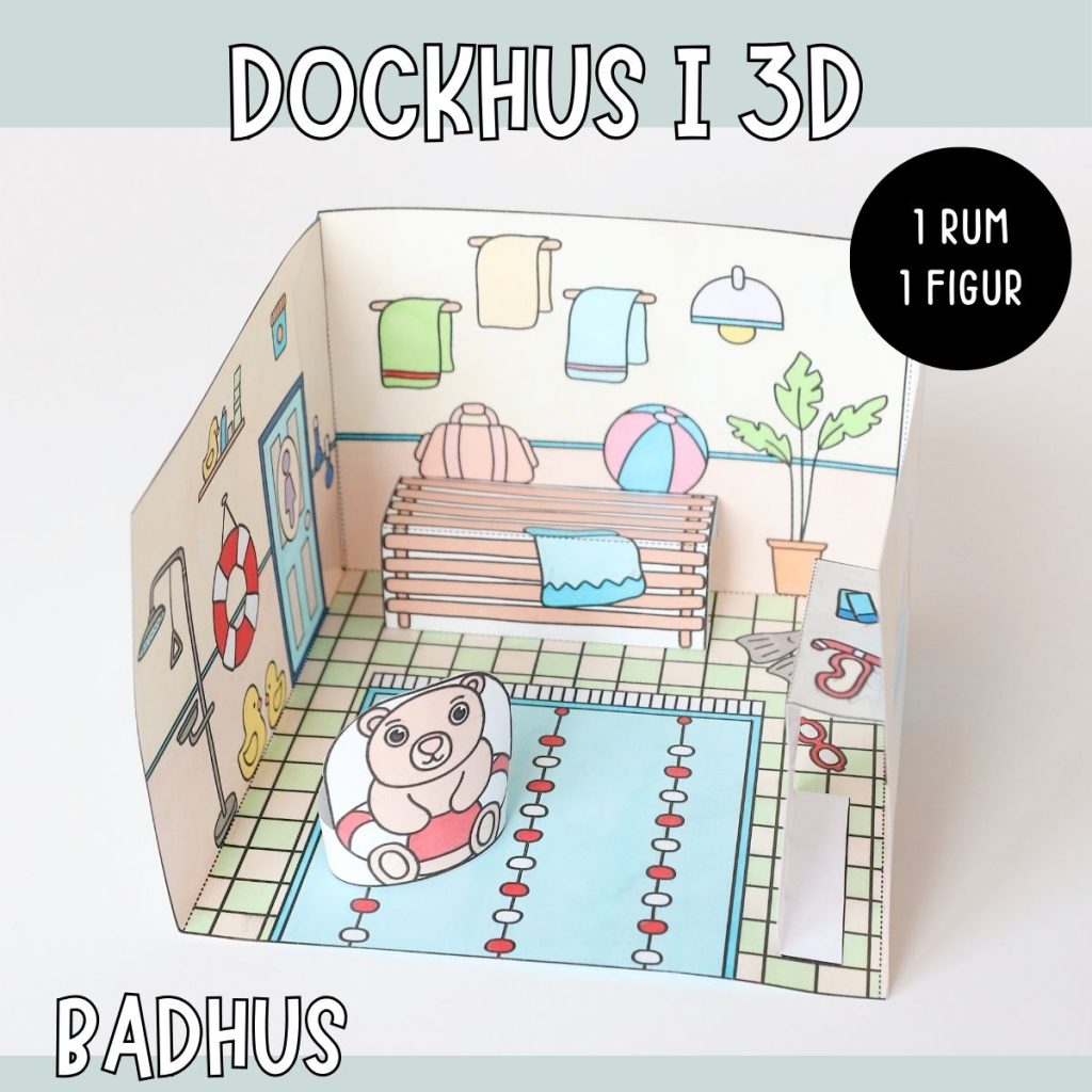 Pyssla dockhus – badhus