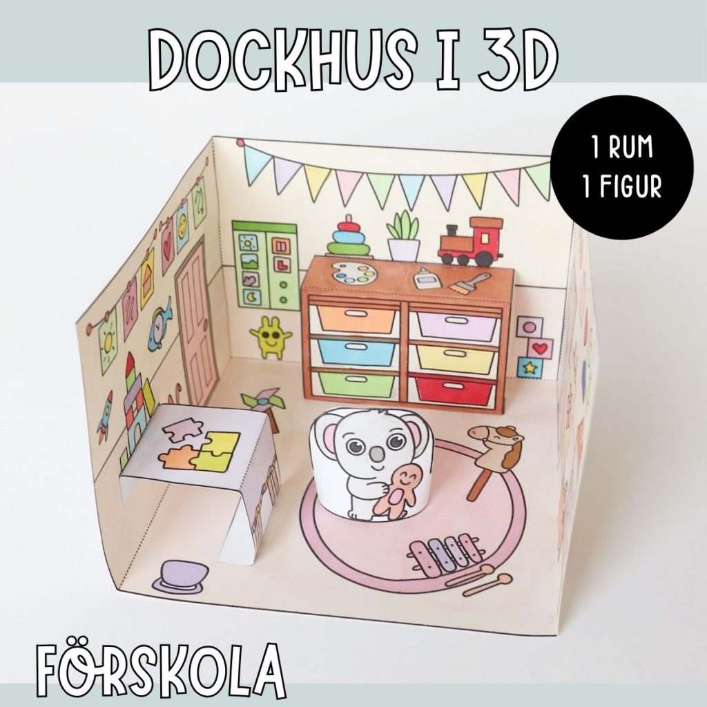 Pyssla dockhus – förskola