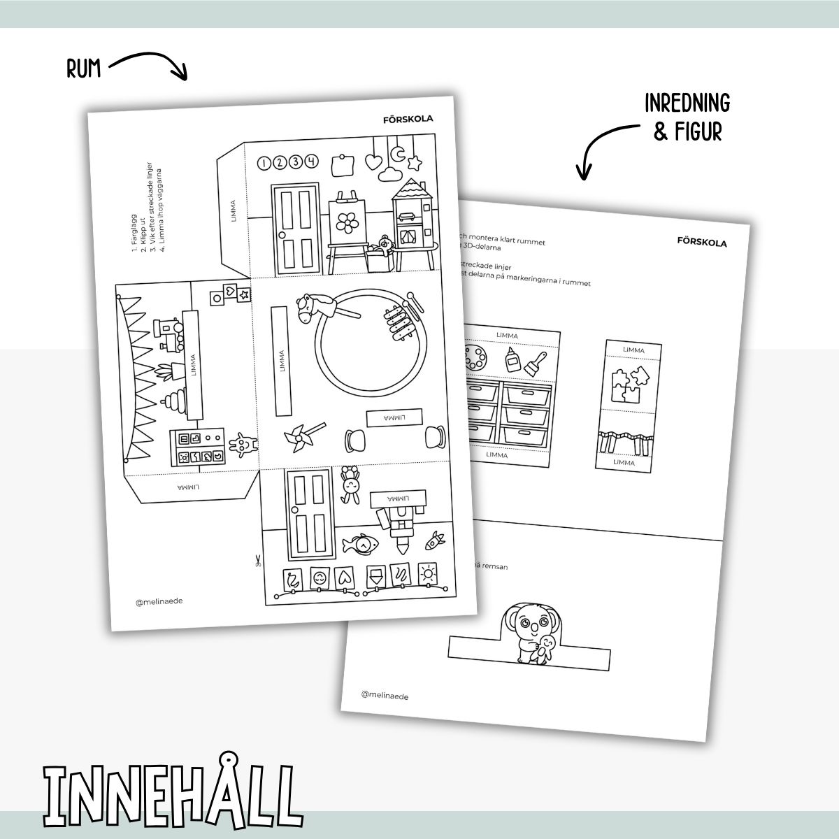 Pyssla dockhus - förskola