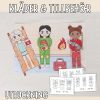Tillägg klippdockor - Räddningstjänst