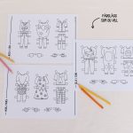 Tillägg klippdockor – Påsk - bild 4