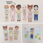 Tillägg klippdockor – Påsk - bild 2