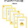 Påskmatte - Nivå 4 (10 sidor)