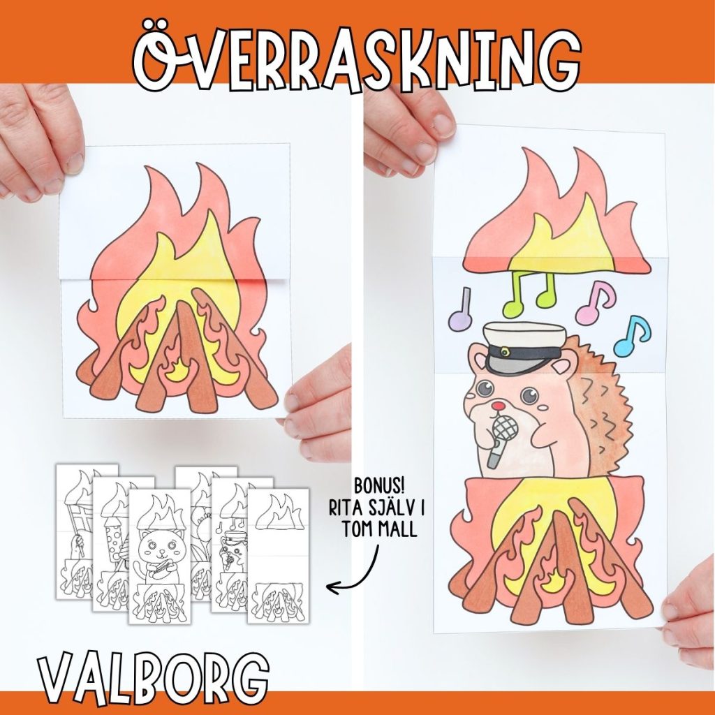 Öppna majbrasan – Pyssel till valborg