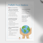 Earth Day Reading Comprehension - bild 3