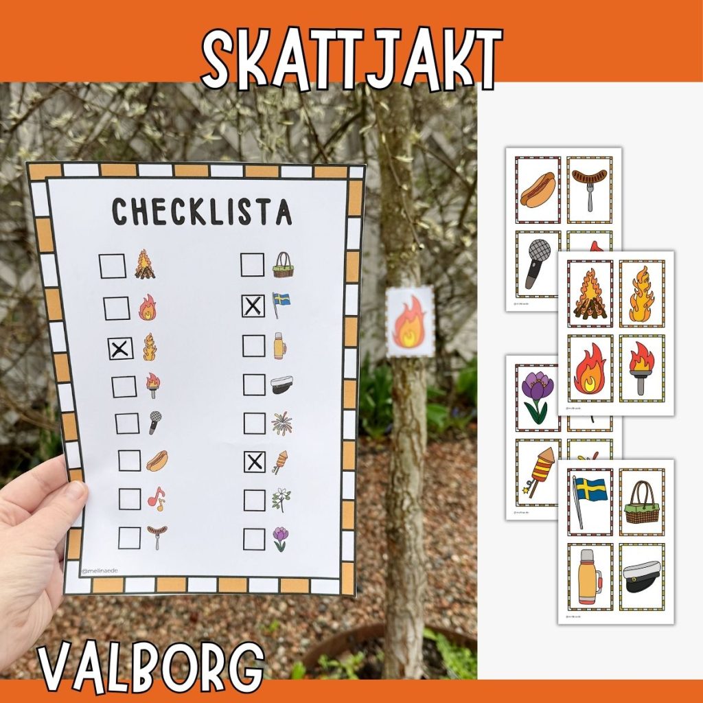 Skattjakt – Valborg 30 april