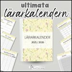 Lärarkalender / Kalender för skolpersonal 25/26 - bild 1