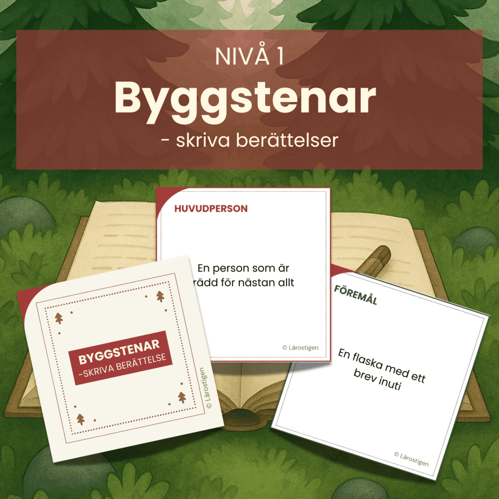 Byggstenar – skriva berättelse – nivå 1