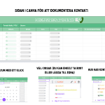 Mall för att dokumentera händelser samt kontakt med VH - bild 2