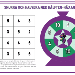 Mattespel- snurra och halvera - bild 2