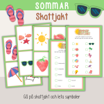 Sommar – Sommarlov – Skattjakt – Sommartema - bild 1