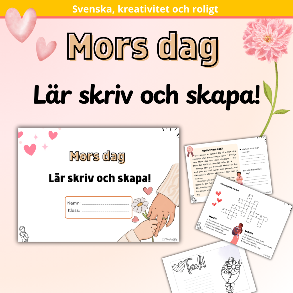 Mors dag: Lär, skriv och skapa!