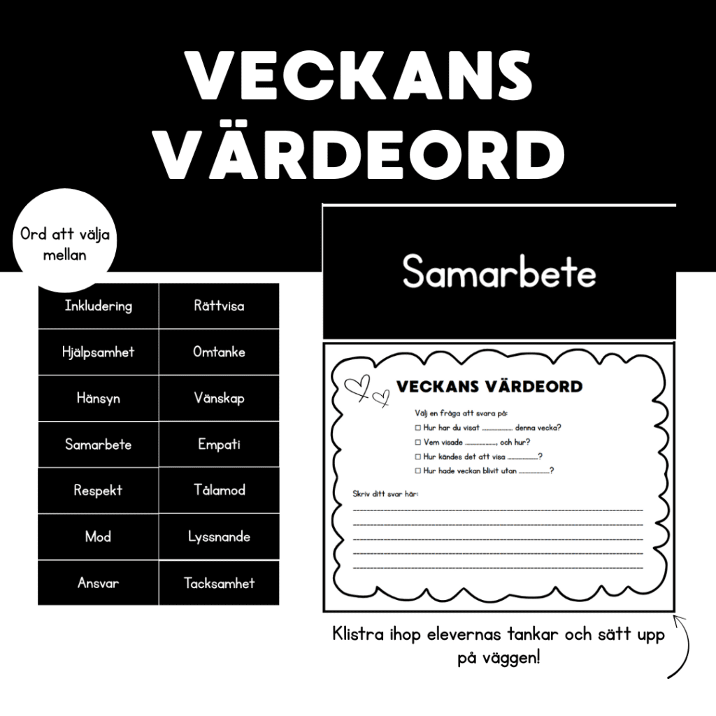 Veckans värdeord