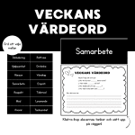 Veckans värdeord - bild 1