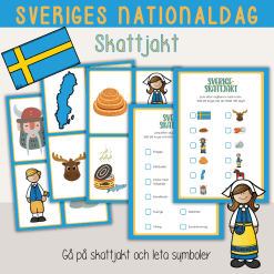 Sveriges nationaldag - Skattjakt - 6 juni