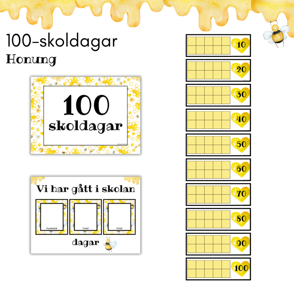 Honungspaket: 100 skoldagar
