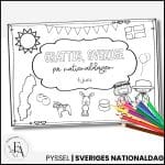 Målarbild | Sveriges nationaldag - bild 2