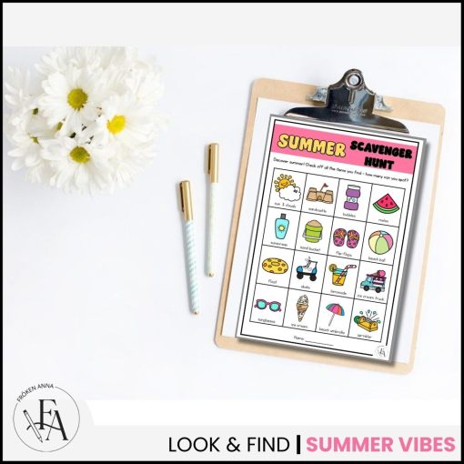 Summer Scavenger hunt