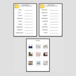 Ordbank. Ord i sovrummet. - bild 2