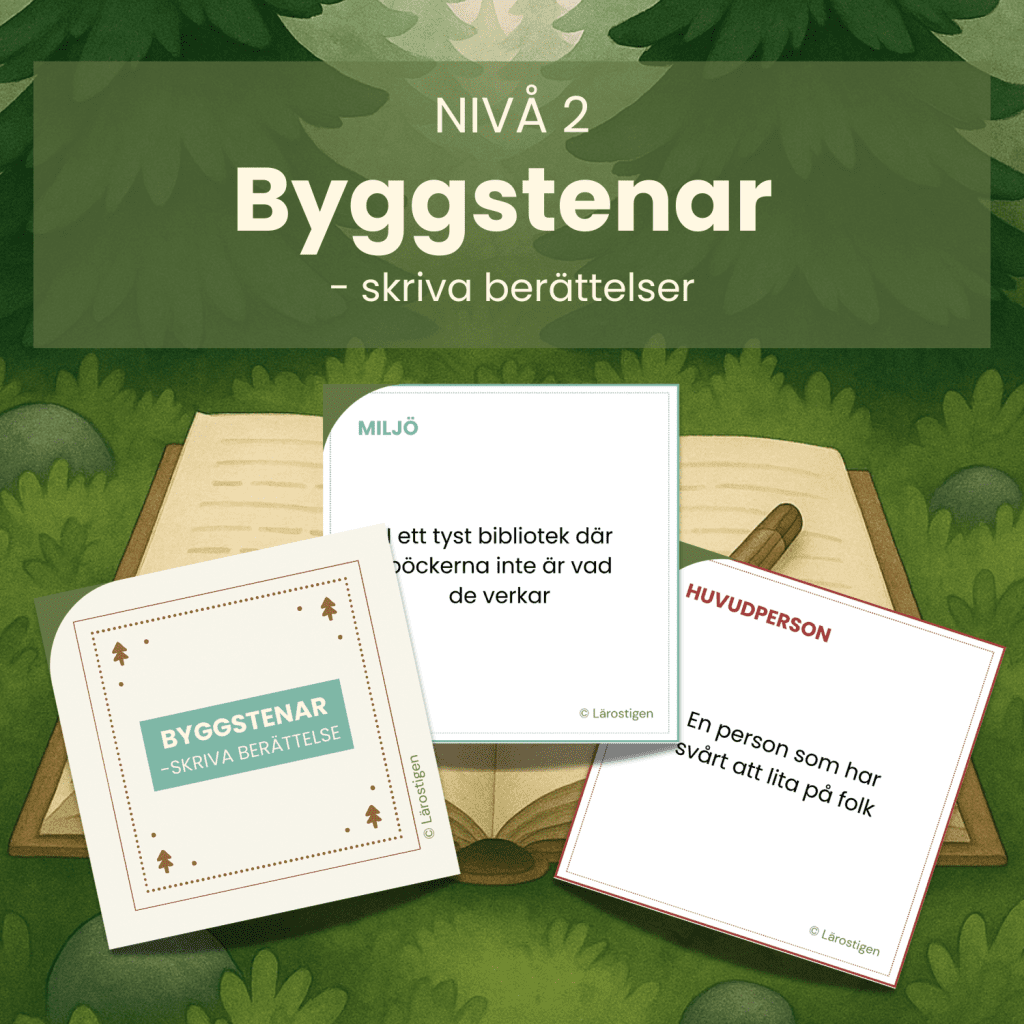 Byggstenar – skriva berättelse – nivå 2