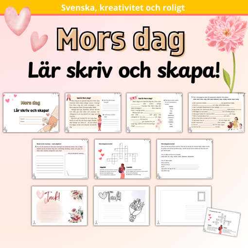 Mors dag: Lär, skriv och skapa!