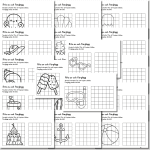 Sommar – Sommartema – Rita av och färglägg - bild 2