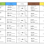 Morgonuppgifter för 5 veckor (blandade uppgifter i matte) - bild 3