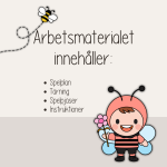 Sommar – Vår – Tärningsspel Honungsbispelet! - bild 3