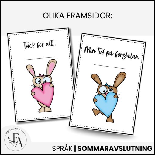 Minnesbok - förskolan