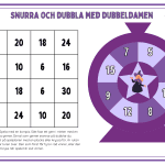 Mattespel- snurra och dubbla - bild 3