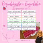 Engelska regnbågsbox - bild 1