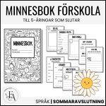 Minnesbok – förskolan - bild 1