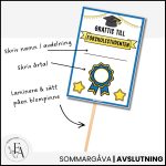 Förskolestudenten – Studentskylt - bild 2