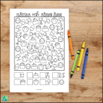 Räkna och färglägg – Sommar - bild 2