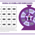 Mattespel- snurra och dubbla - bild 4
