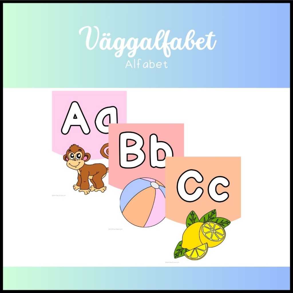 Väggalfabet