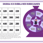 Mattespel- snurra och dubbla - bild 5