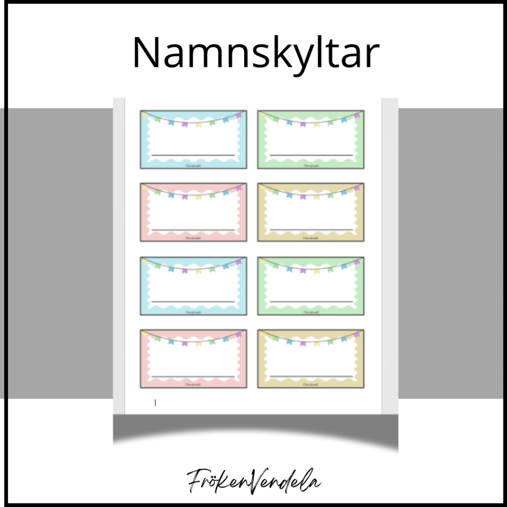 Namnskyltar