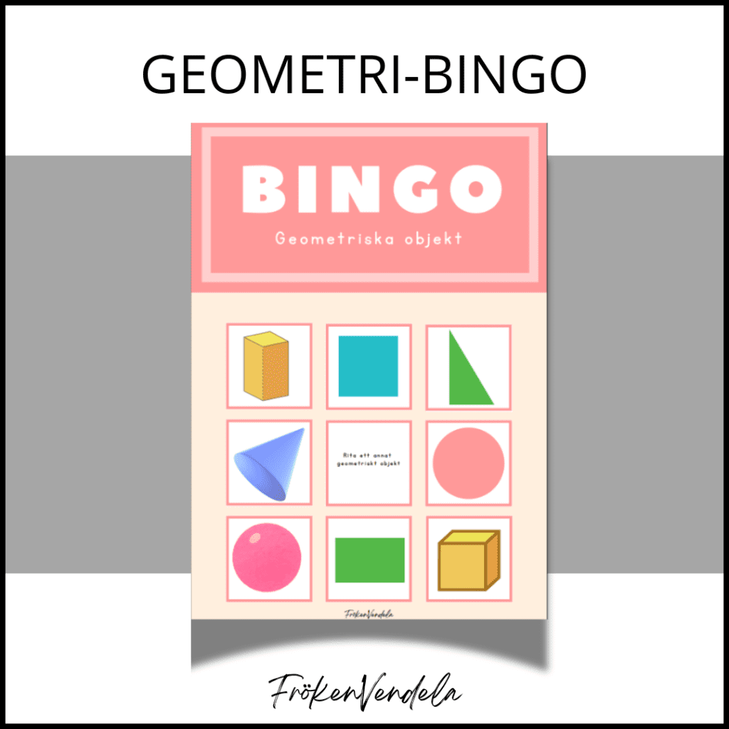 Geometri – bingo