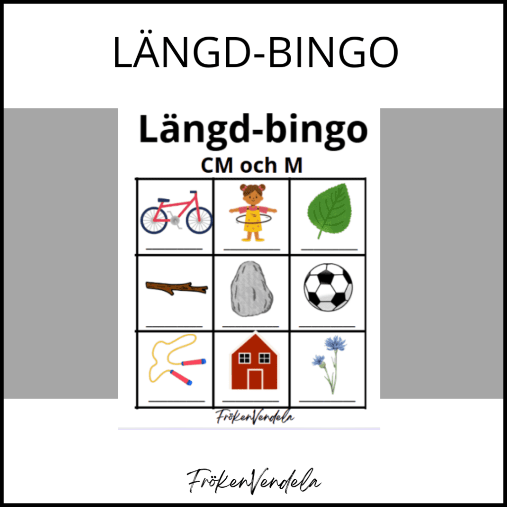 Längd – Bingo