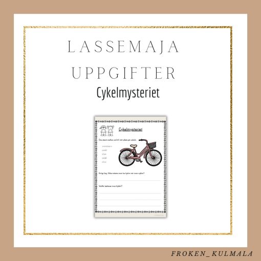 LasseMaja arbetsblad: Cykelmysteriet