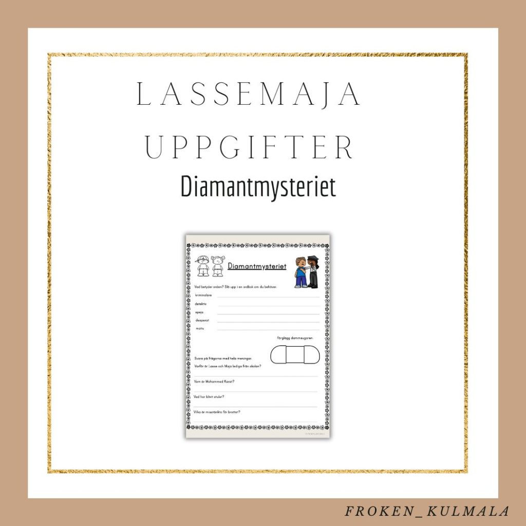 LasseMaja arbetsblad: Diamantmysteriet