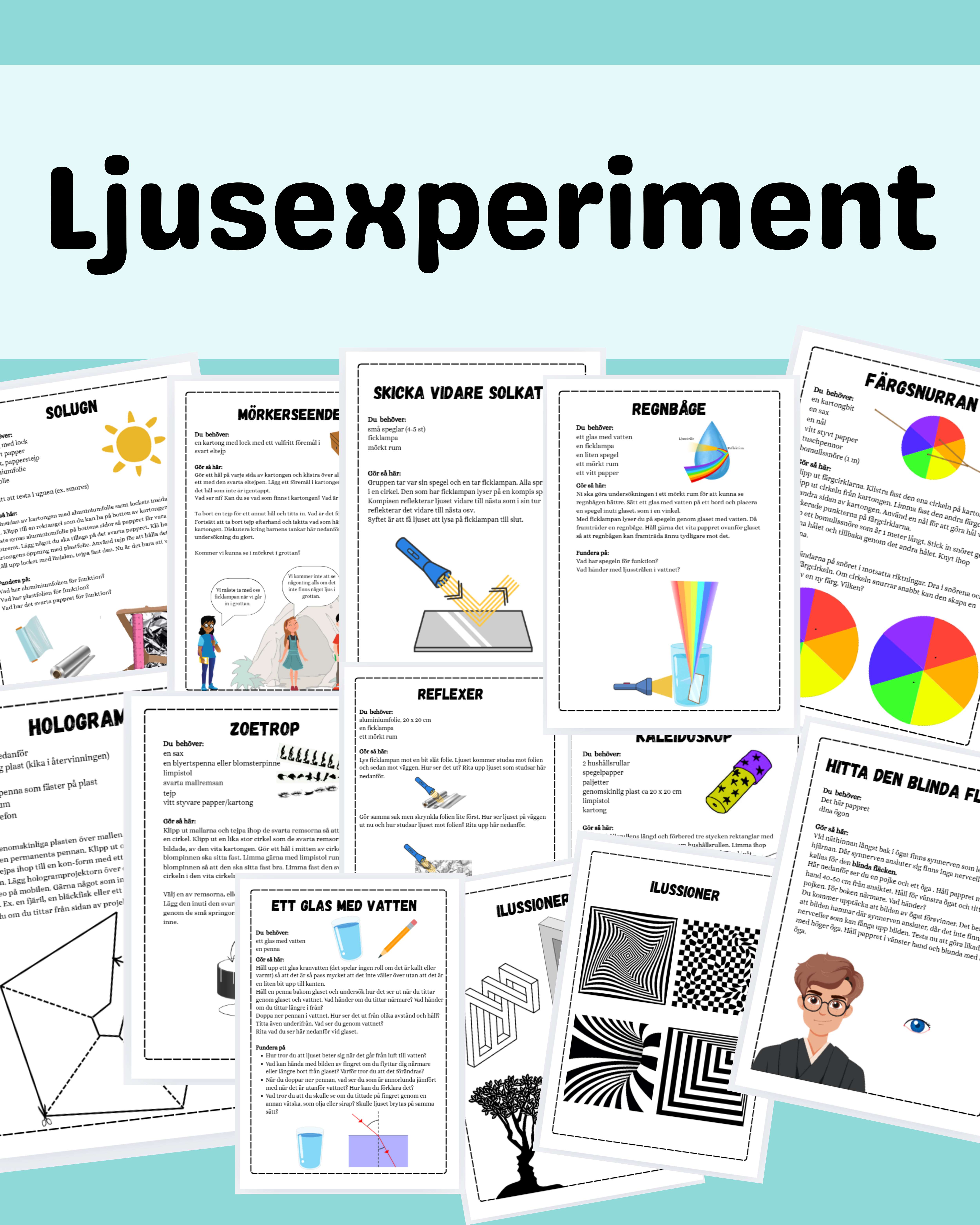 Ljus - experiment