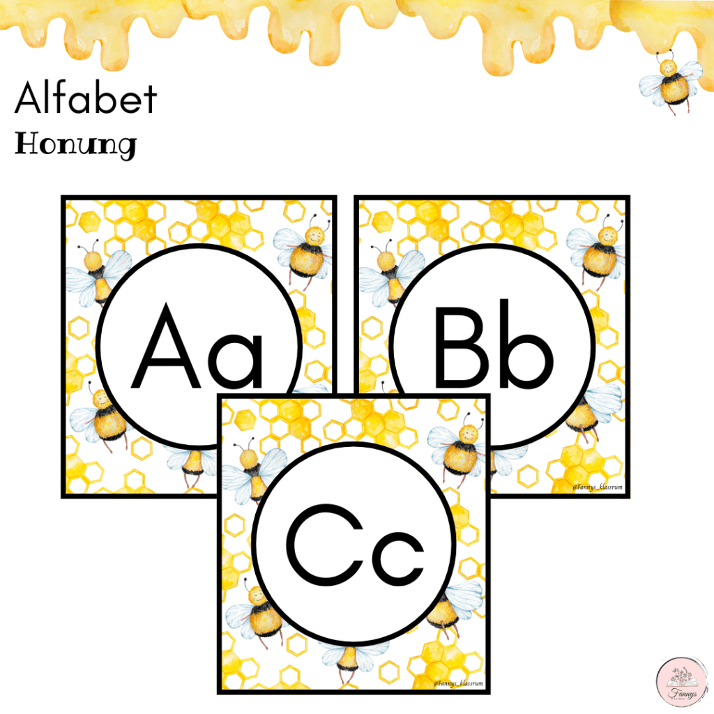 Honungspaket: Alfabet