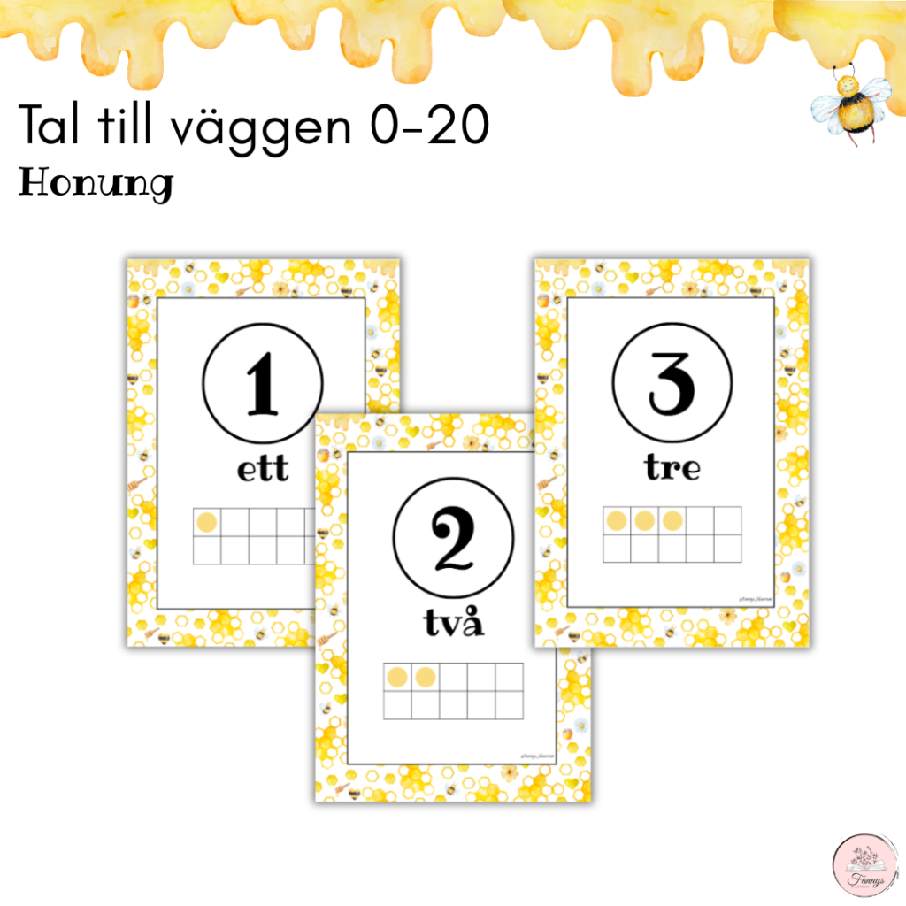 Honungspaket: Tal till väggen