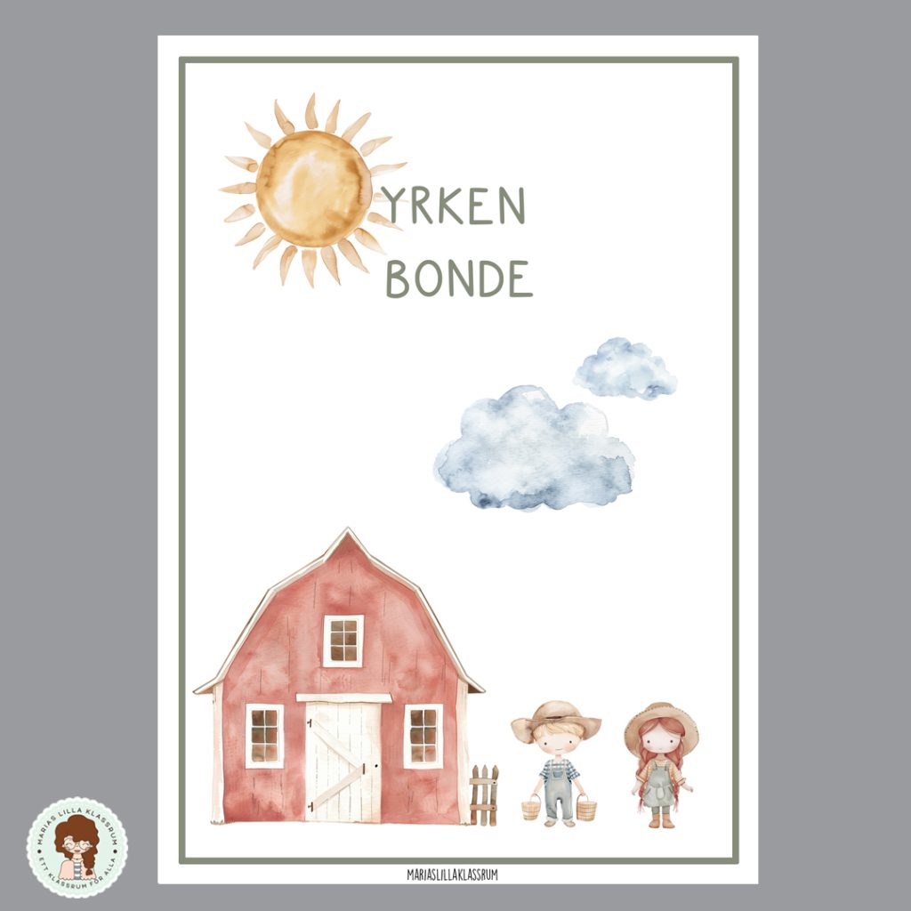 Yrke – Bonde