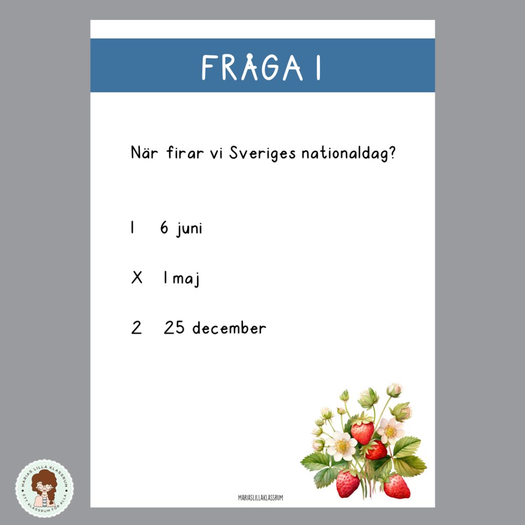 Tipspromenad – 6 juni åk1-3